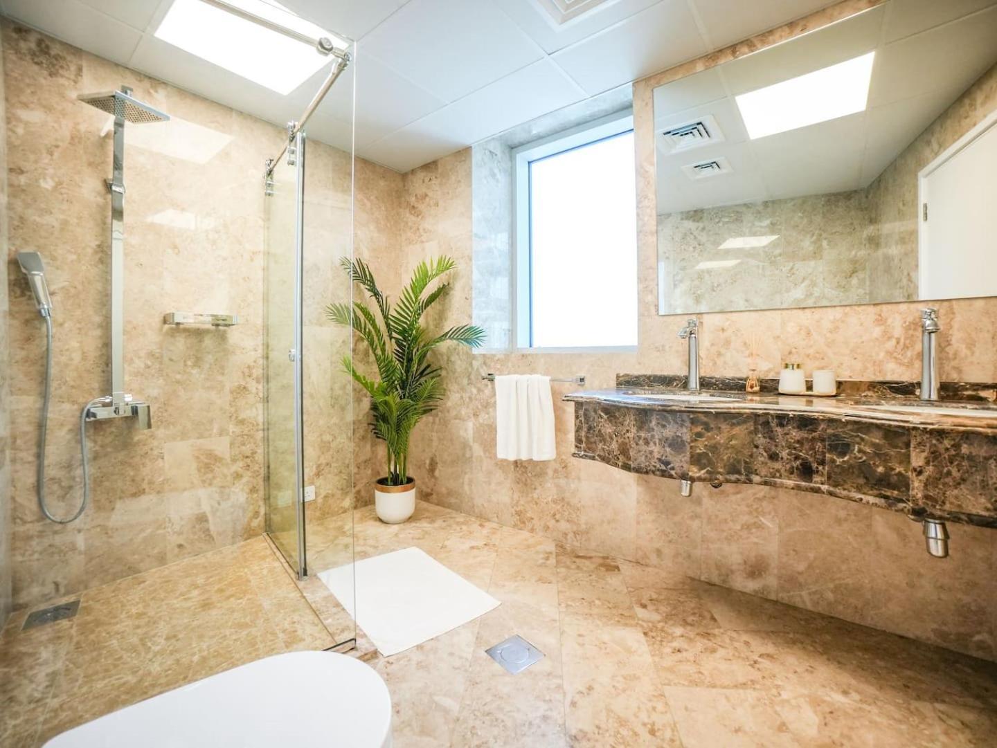 Deluxe 3 Bedroom With Marina & Sea View Dubai Exterior foto